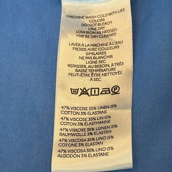 Anthropologie Maeve Colette Cropped Women’s Size 28 Wide Leg Crop Pants NWT - Picture 10 of 10